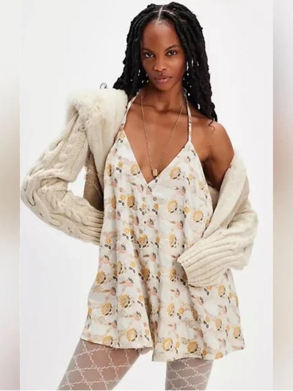 Free People Chiara Playsuit Romper XS